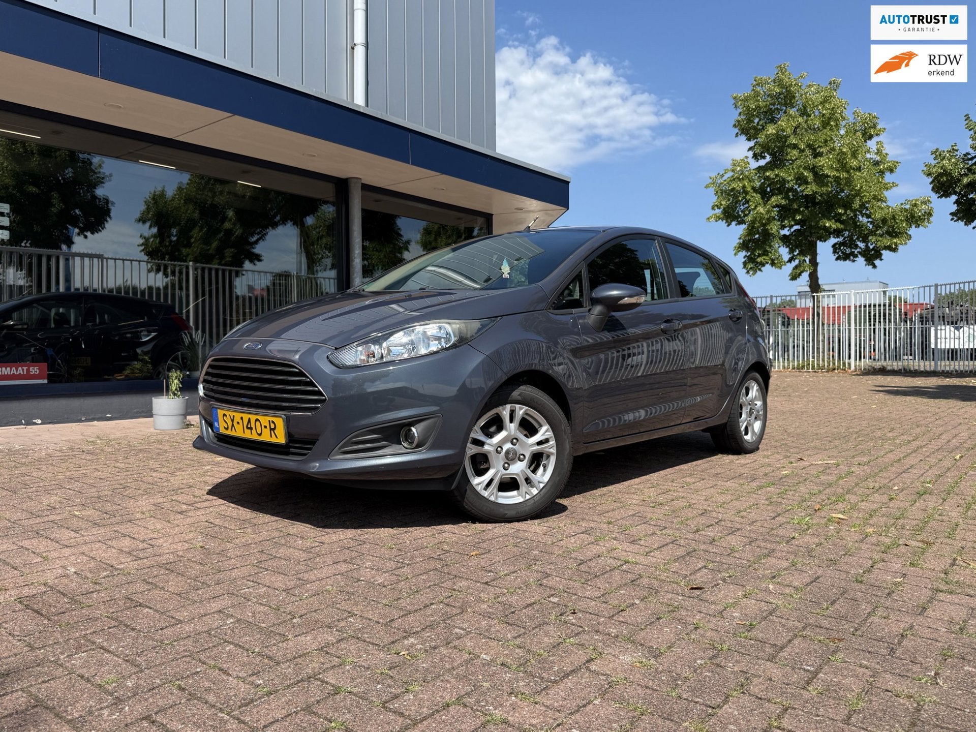 Ford Fiesta 1.25 Titanium | BT Audio | Airco | Stoelverw., Euro 5, Stof, 82 pk, Bedrijf