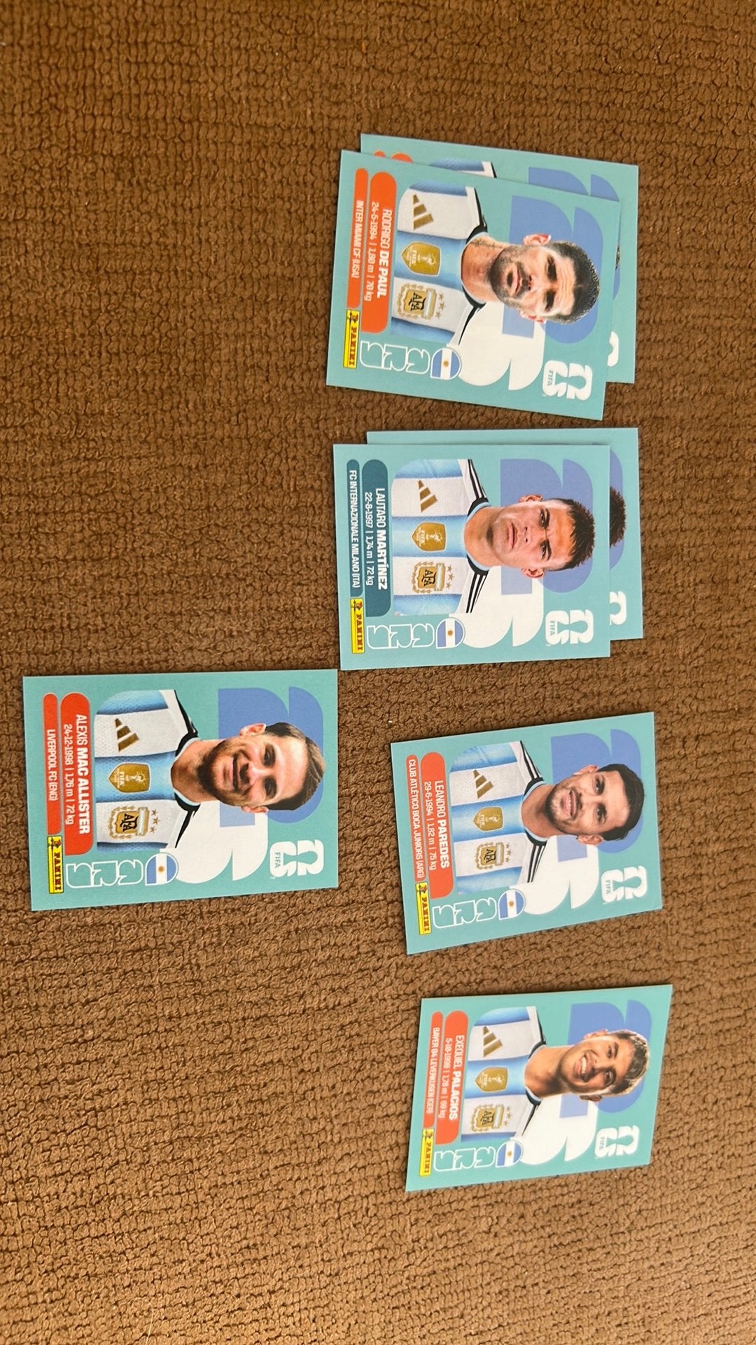 Panini world cup 2026 Argentinië, Ophalen of Verzenden, Zo goed als nieuw, Plaatje