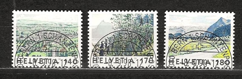 Zwitserland 1655-1657, Ophalen of Verzenden, Gestempeld