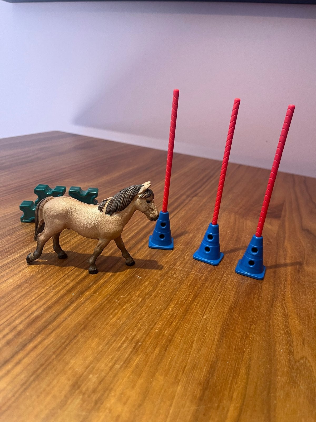 Schleich paard met hindernissen set, Verzenden, Nieuw, Jongen of Meisje