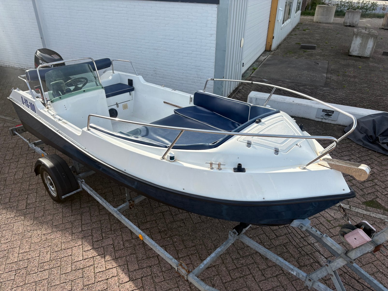 Family 450 met Suzuki 40 pk 4 takt EFI evt trailer, Watersport en Boten, Overige merken, Gebruikt, Met afstandsbediening, Ophalen of Verzenden