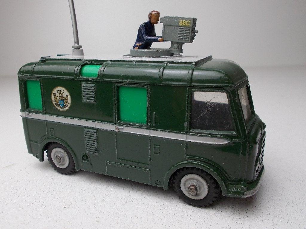 1959 Dinky Supertoys 968 BBC ROVING EYE. I.z.g.st. (-B-), Ophalen of Verzenden, Zo goed als nieuw, Bus of Vrachtwagen, Dinky Toys