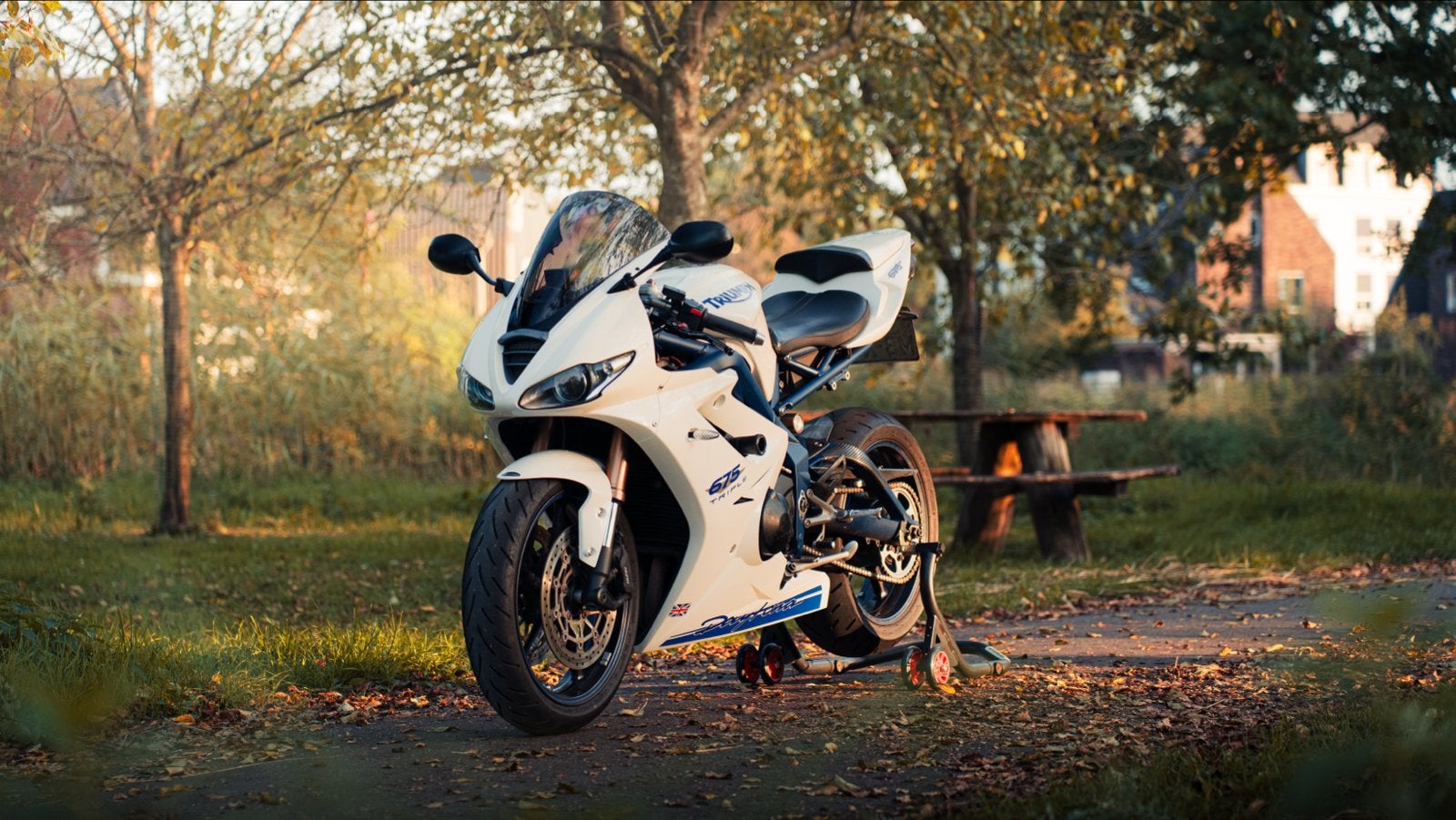 Triumph Daytona 675 SE 2009 - Undertail / Handvatverwarming, Motoren, 675 cc, Motorrijbewijs A, Gebruikt, 3 cilinders