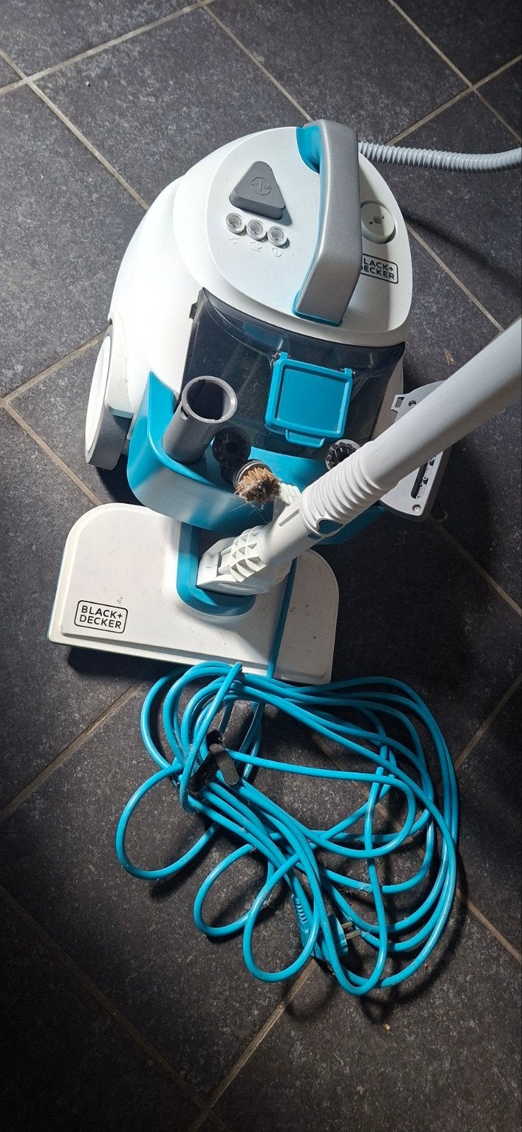 Black+Decker Stoomreiniger 2300W - Krachtige Reiniging, Ophalen, Gebruikt, Stoomreiniger, 2000 watt of meer