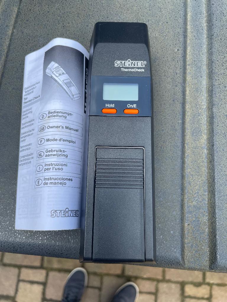 Thermocheck steinel, Ophalen, Zo goed als nieuw