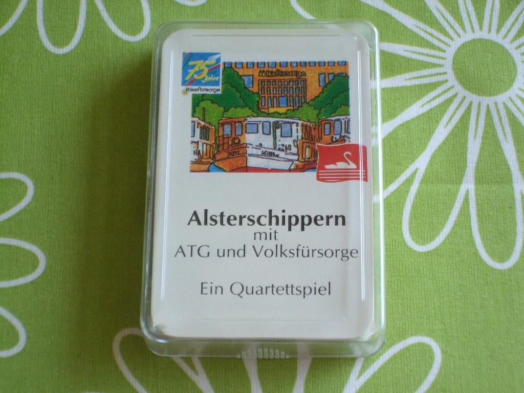 Duits Alsterschippern (rondvaartboten) kwartet, Ophalen of Verzenden, Zo goed als nieuw, Kwartet(ten)