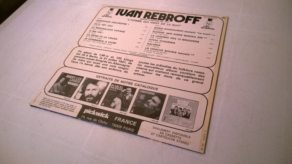 Ivan rebroff ‎– kalinka, Cd's en Dvd's, Inclusief binnenhoes, Ophalen, Gebruikt, 12 inch