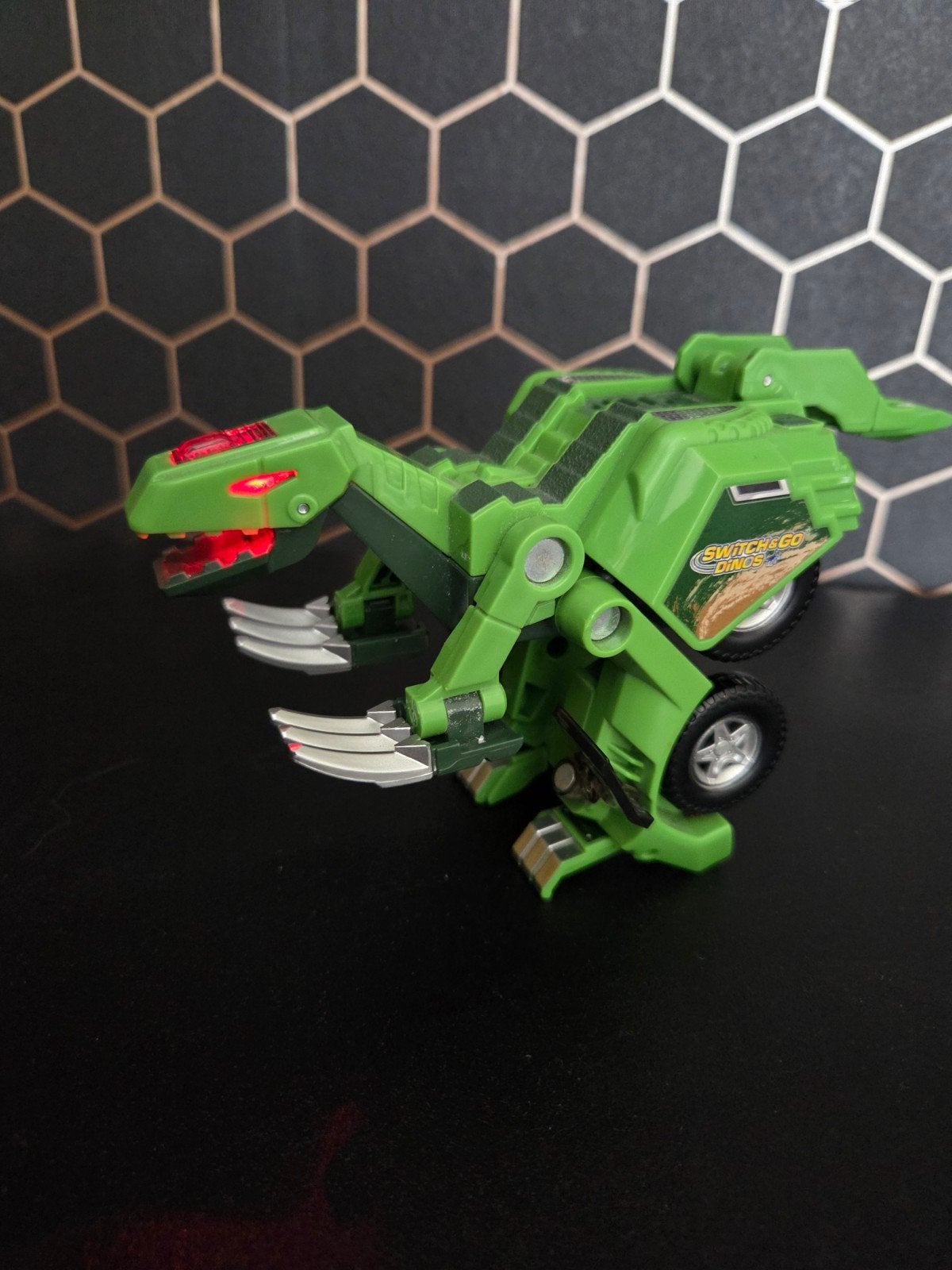 VTech Switch & Go Dinos - Transformer Dinosaurus Auto, Overige generaties, Ophalen of Verzenden, Gebruikt, Overige rassen