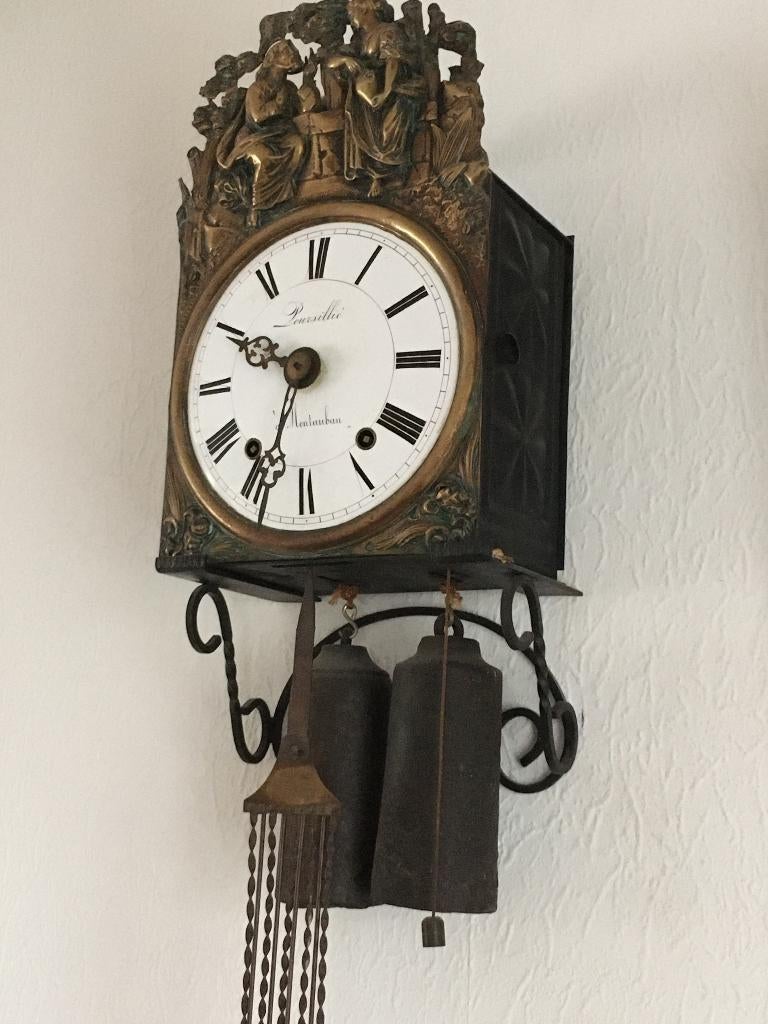 Antieke Comtoise klok, Antiek en Kunst, Antiek | Klokken, Ophalen