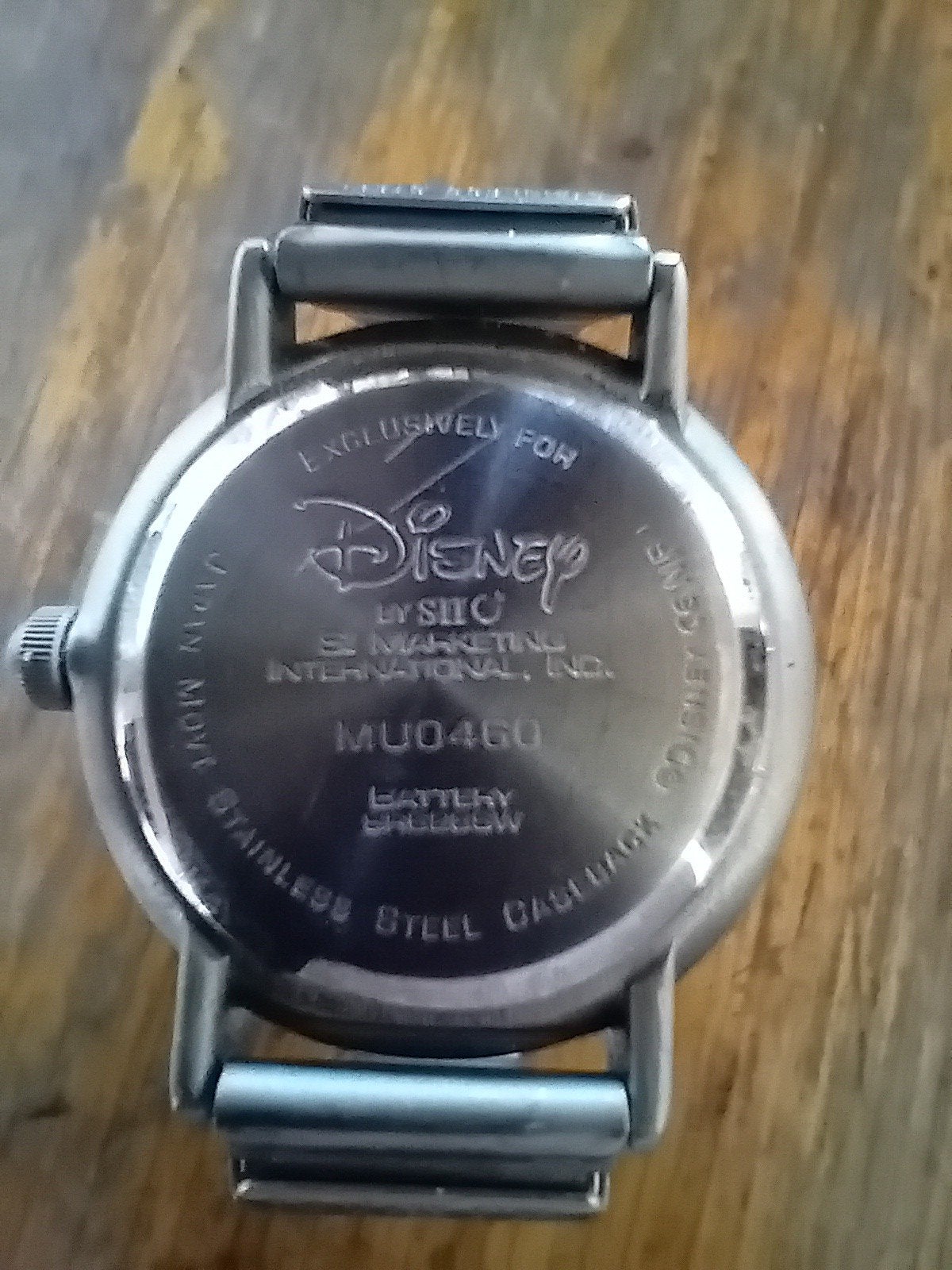 Leuk Vintage Disney Horloge met Tijgertje (Winnie the Pooh), Ophalen, Zo goed als nieuw, Staal, Overige merken