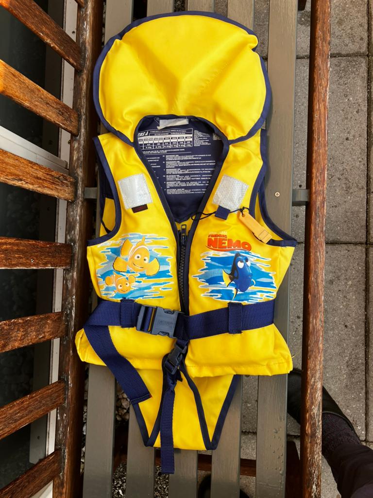Baby zwemvest van Lalizas (0-10 kg), Watersport en Boten, Watersportkleding, Ophalen of Verzenden, Zo goed als nieuw, Kind, Reddingsvest of Zwemvest