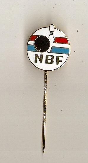 NS78 N.B.F pins SPELDJE Ned. Bowling Federatie ( nieuw ), Verzenden, Nieuw, Sport, Speldje of Pin
