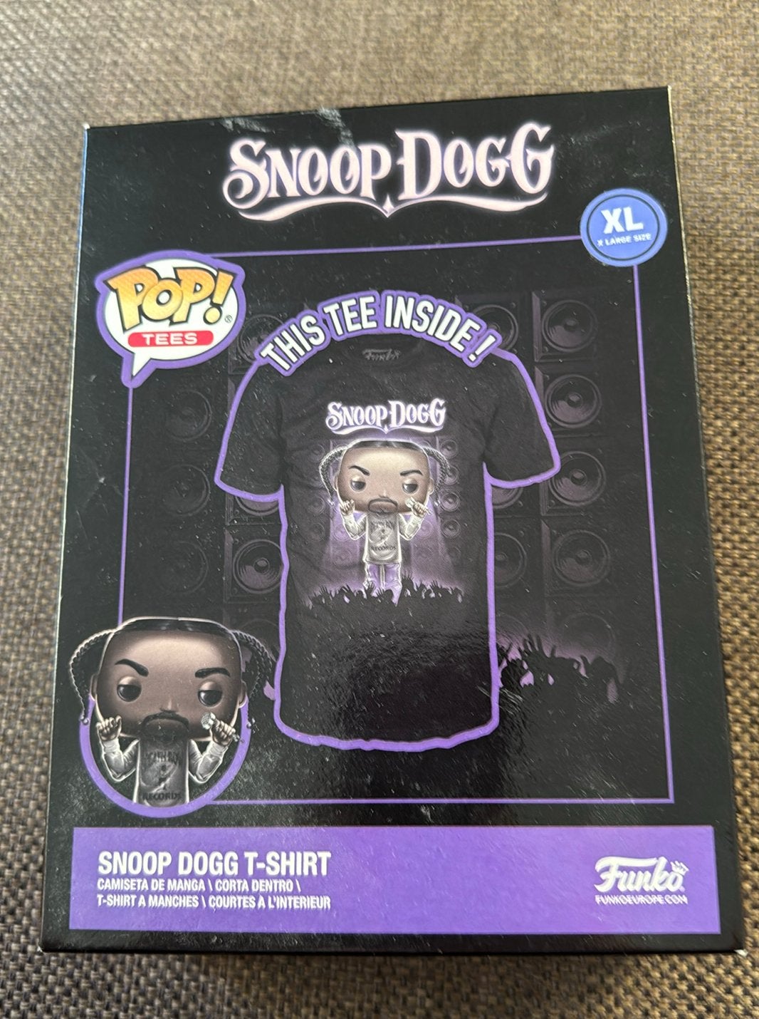 Snoop dogg funko shirt xl, Ophalen of Verzenden, Nieuw, Maat 56/58 (XL), Zwart