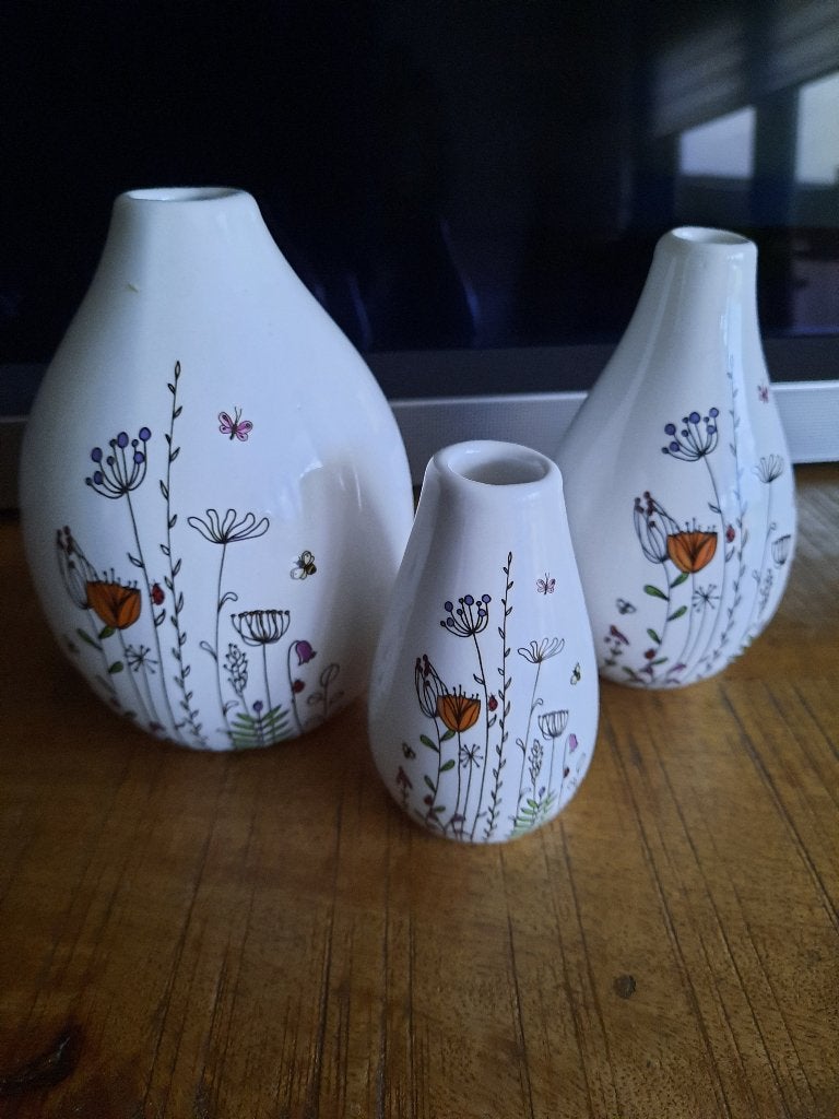 Boltze home vaasjes, Overige kleuren, Aardewerk of Porselein, Nieuw, Ophalen of Verzenden