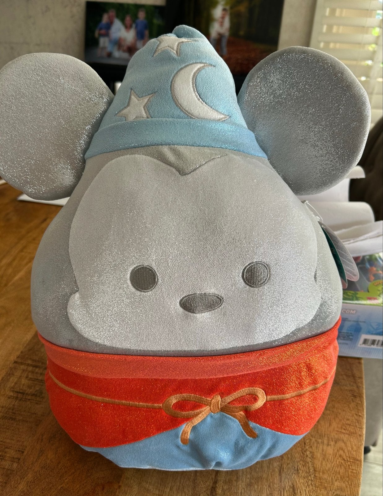 Disney Mickey Mouse Tsum Tsum Tovenaar Knuffel. Nieuw!, Muis, Disney, Disney, Grijs