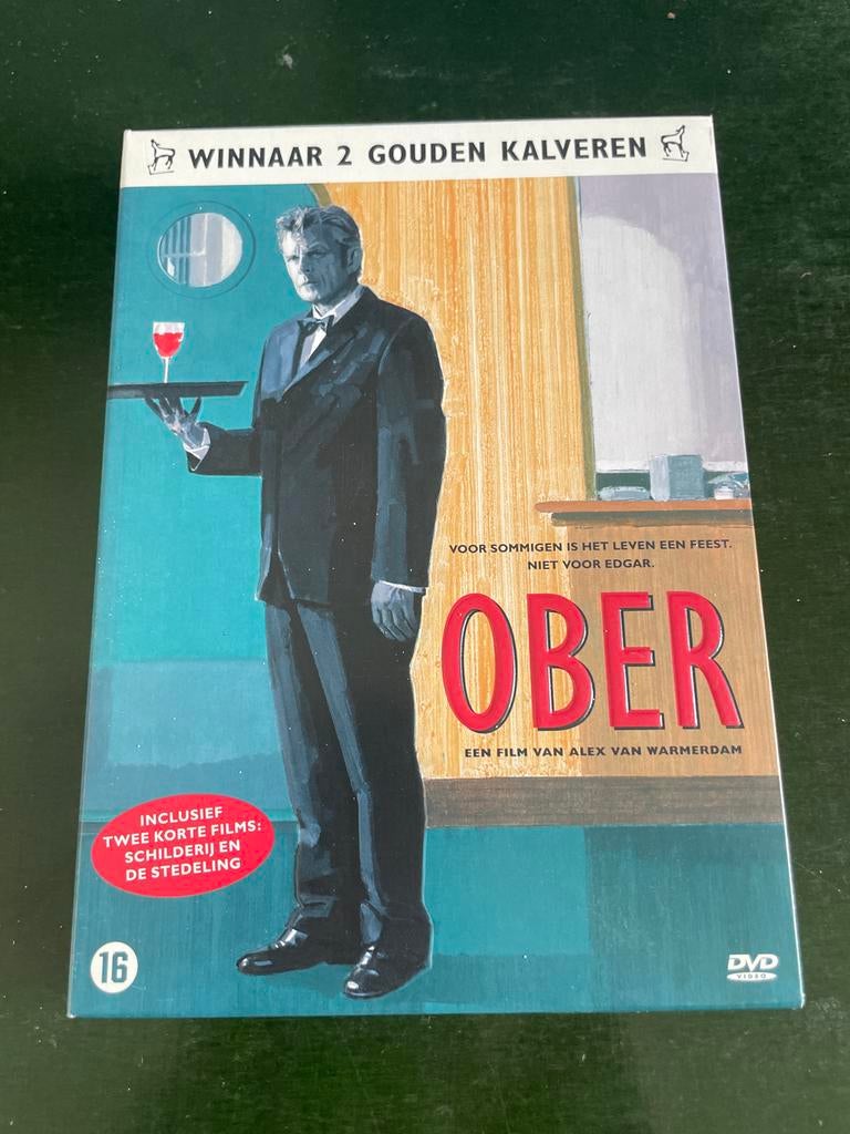 Ober DVD - Alex van Warmerdam (Winnaar 2 Gouden Kalveren), Cd's en Dvd's, Vanaf 16 jaar, Ophalen of Verzenden, Gebruikt, Drama
