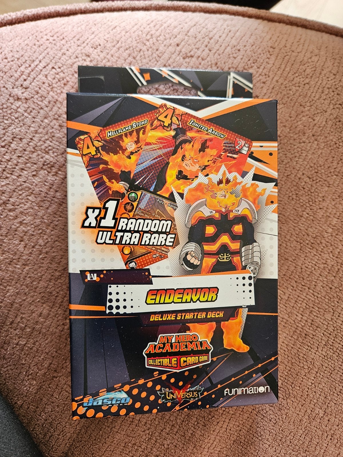 My Hero Academia Endeavor Deluxe Starter Deck, Ophalen of Verzenden, Nieuw, Starterdeck