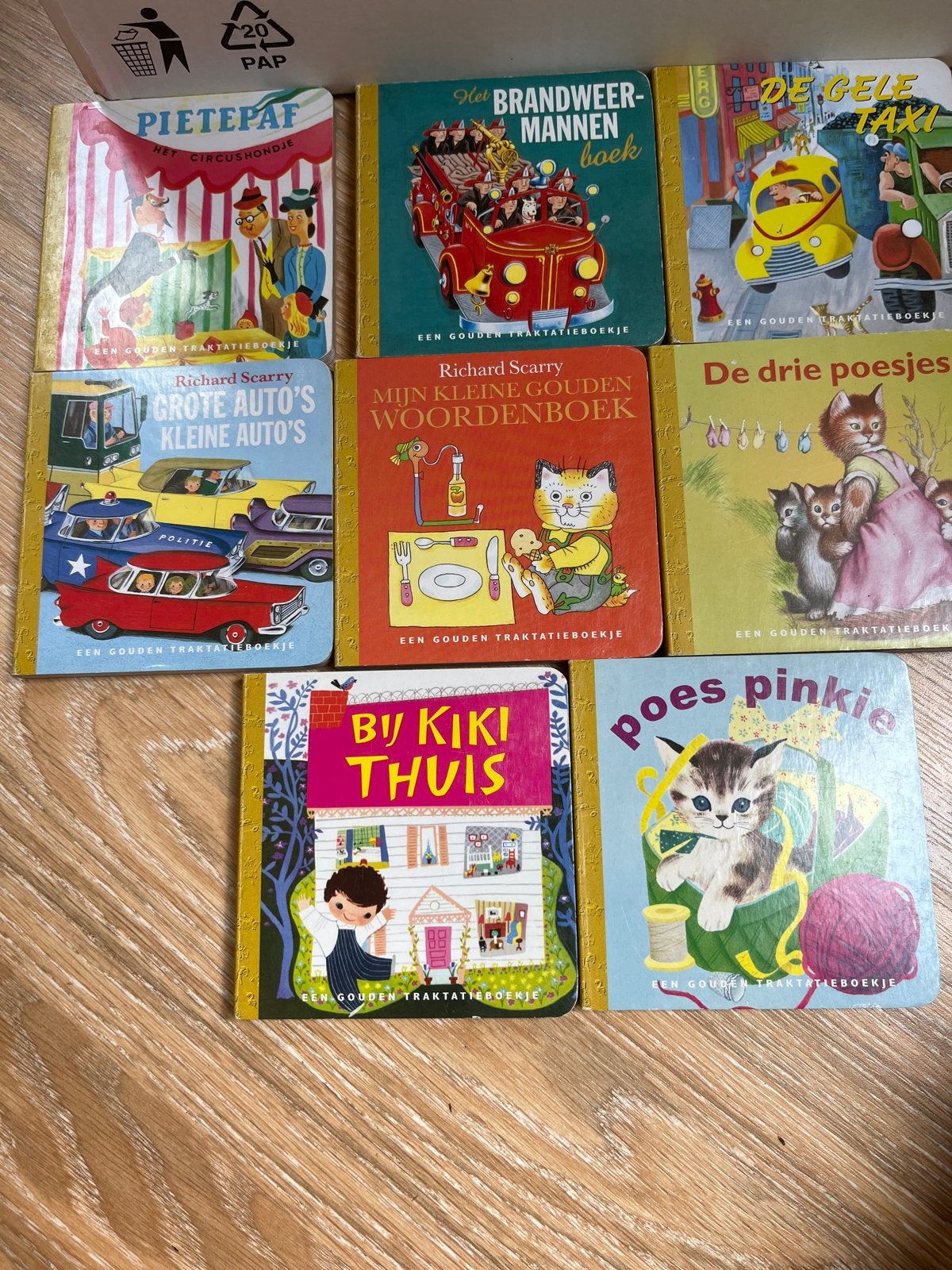 Gouden Boekjes Collectie: 8 Klassieke Kinderboeken, Gelezen, Fictie algemeen, Jongen of Meisje, 4 jaar