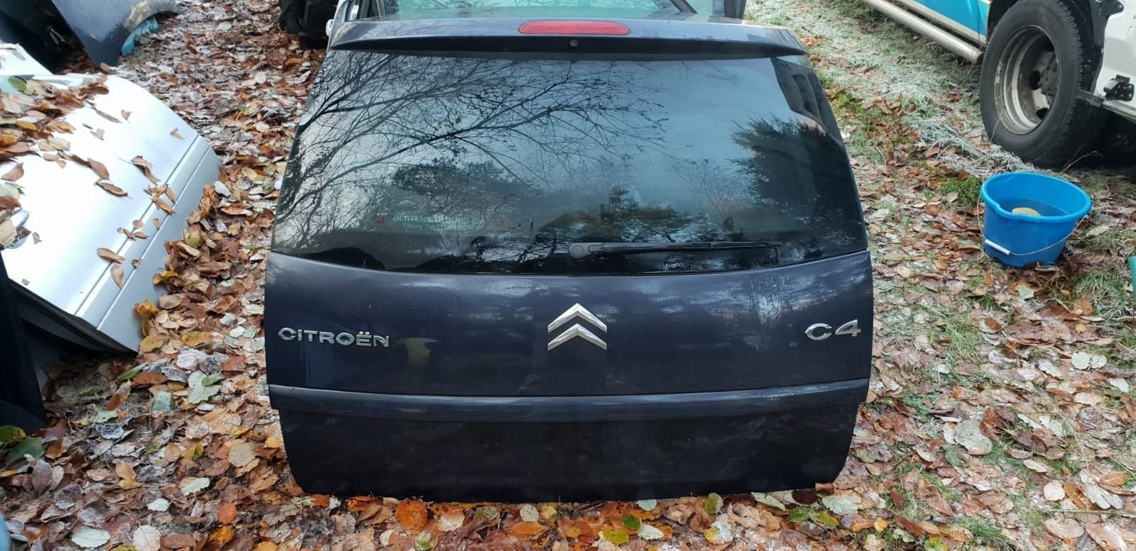 CITROËN C4 PICASSO ACHTERKLEP BJ 2008, Gebruikt, -, Ophalen of Verzenden, Achter