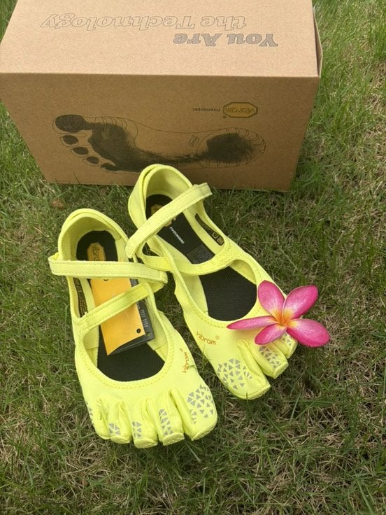 Vibram FiveFingers V-Soul Geel | Barefoot Teenschoenen, Ophalen of Verzenden, Nieuw, Geel, Sportschoenen