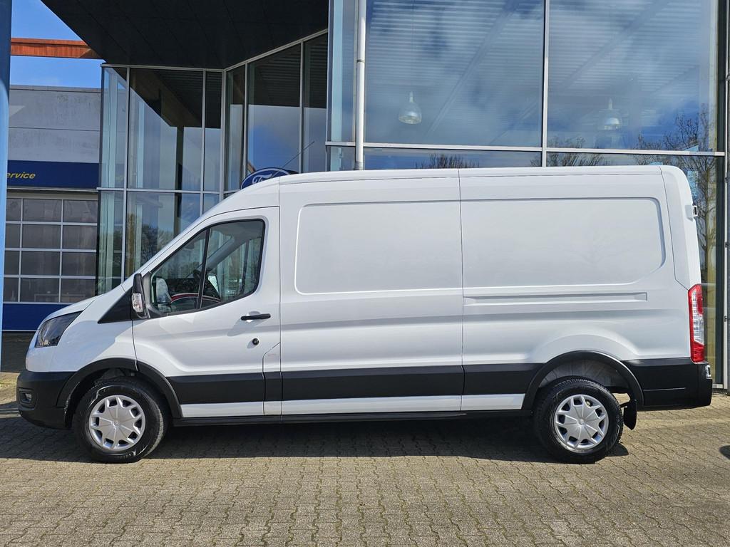 Ford Transit 350 L3H2 2.0 TDCI Trend 130 pk Lane assist | St, Voorwielaandrijving, Gebruikt, 4 cilinders, Wit