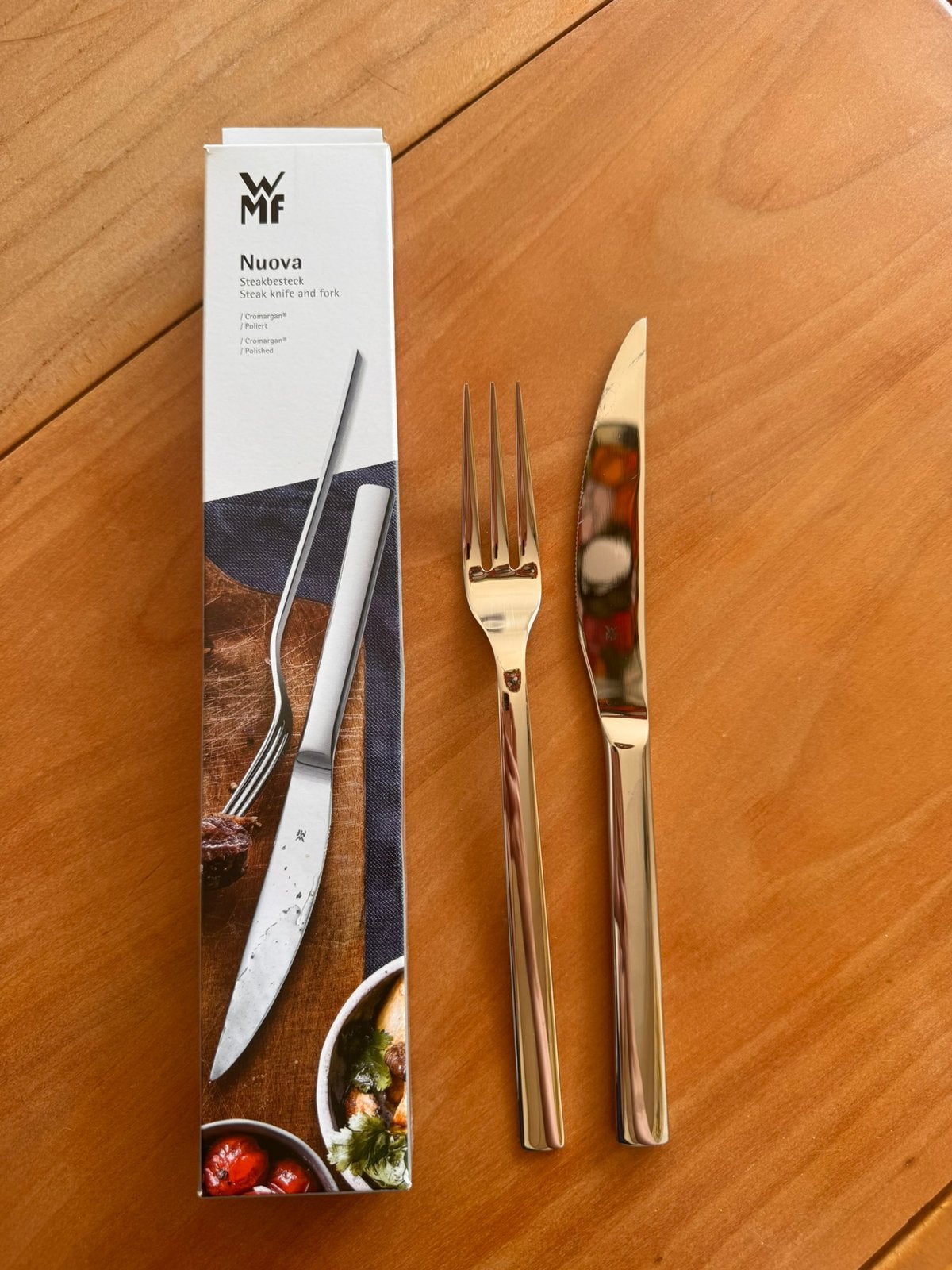 WMF Nuova steakbestek, Ophalen of Verzenden, Nieuw, WMF, Rvs of Chroom