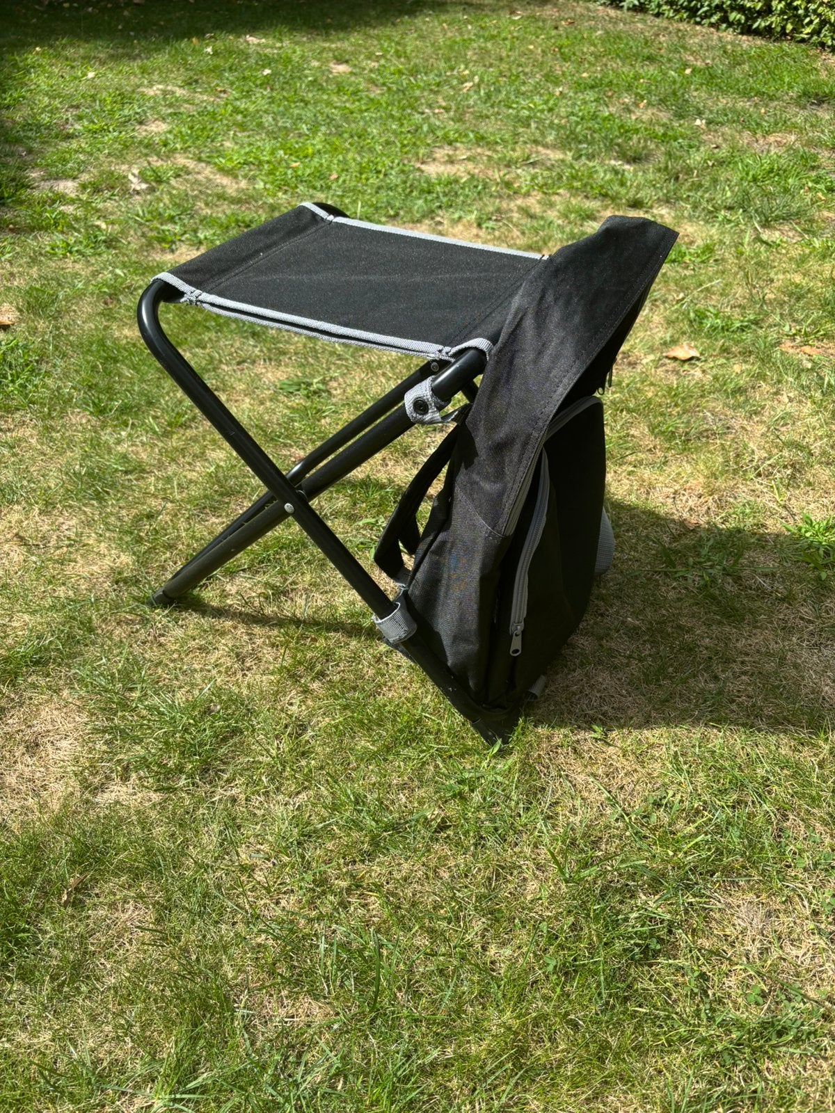 Visstoeltje, Ophalen, Zo goed als nieuw, Campingstoel