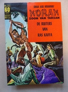 Korak. Zoon van Tarzan. De ruiters van Ras Kaffa. 1967, Eén stripboek, Ophalen of Verzenden, Gelezen