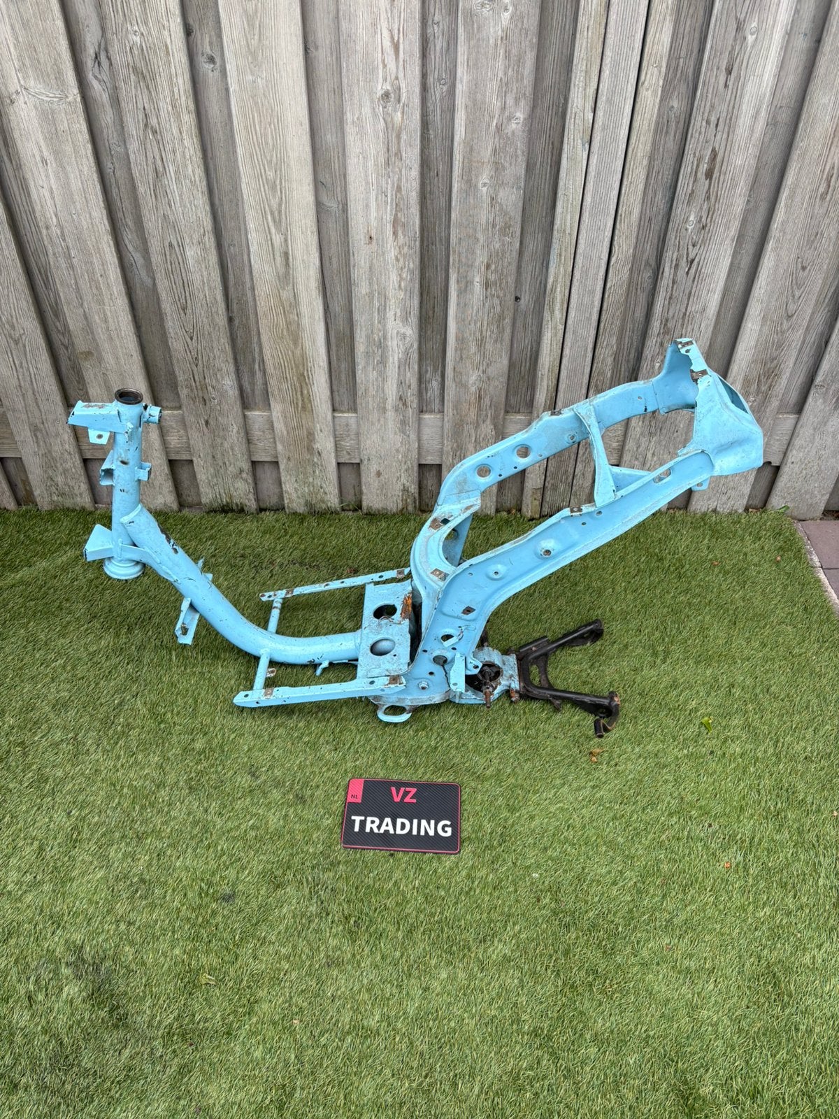 Zip frame met swingarm zonder 123, Ophalen