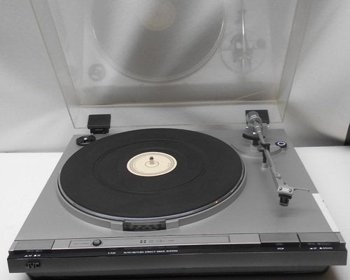 JVC draaitafel L-A31 zilver Direct drive, Overige merken, Refurbished, Pitch-regelaar, Ophalen of Verzenden