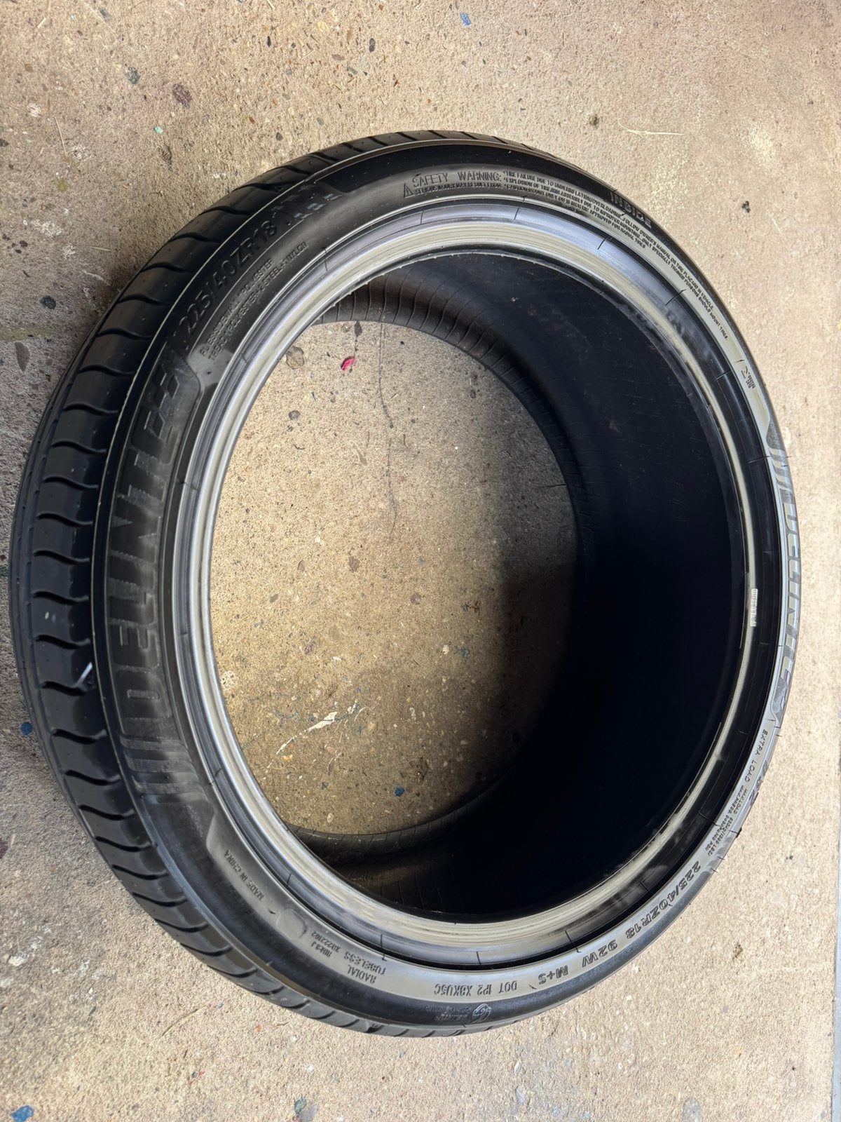 Zomer band 1x Delinte 225/ 40/ 18 ZGAN, Ophalen