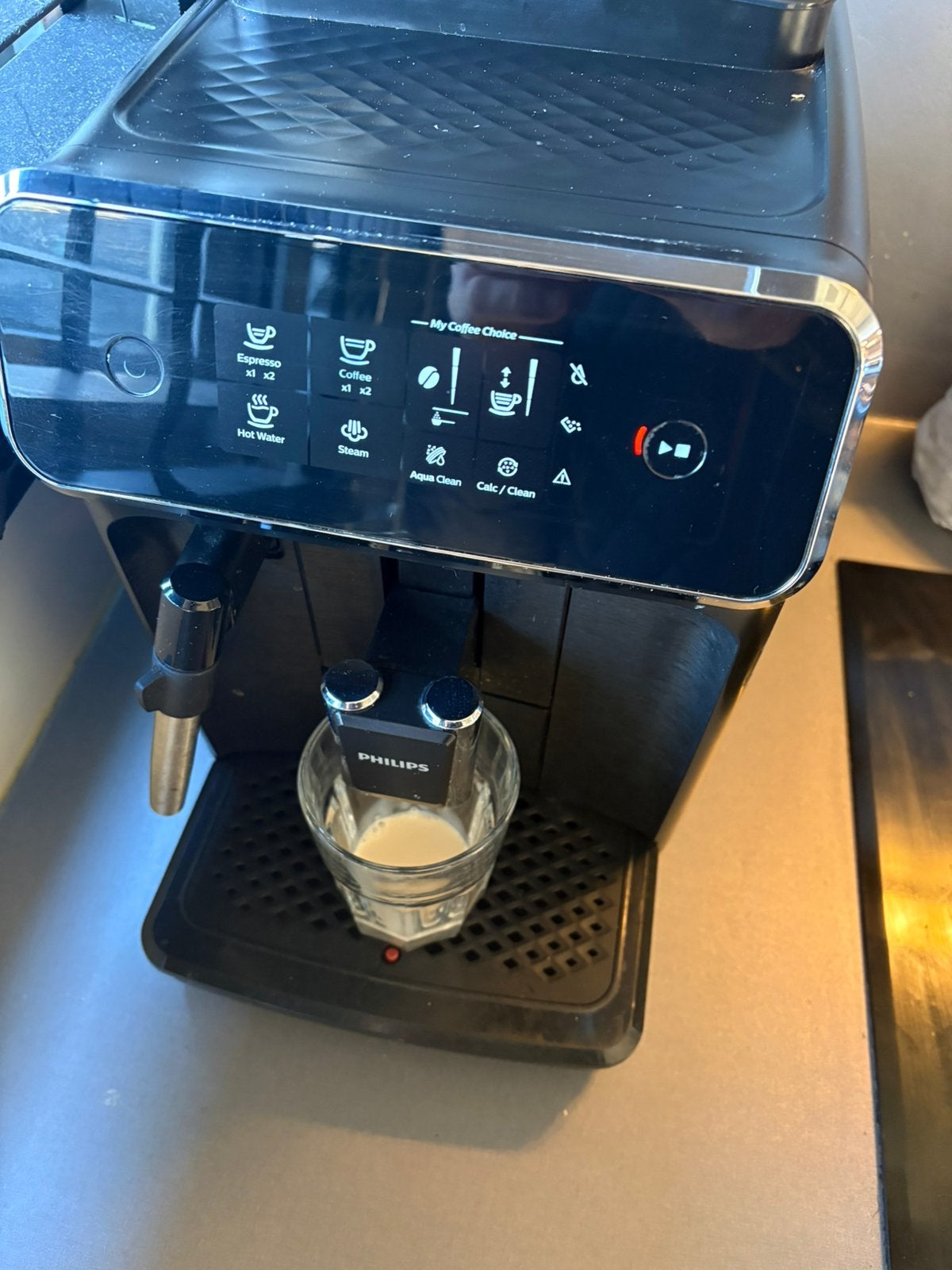 Koffiebonen machine philips goed werkend, Ophalen, Zo goed als nieuw, Koffiemachine, Koffiebonen