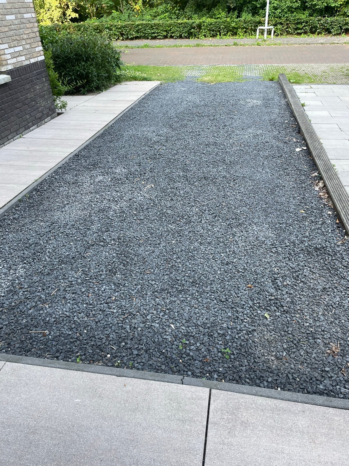 Basalt Split - Antraciet Grijs Grind voor Oprit/Tuin, Ophalen, Gebruikt, Antraciet, Split