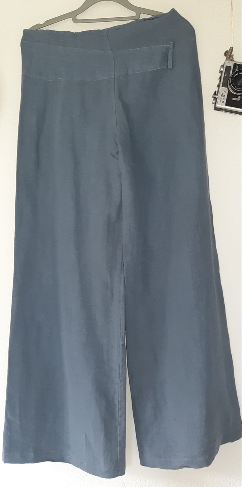 HoliDa Linnen Broek Maat S, Kleding | Dames, Blauw, Ophalen of Verzenden, Maat 36 (S), Lang