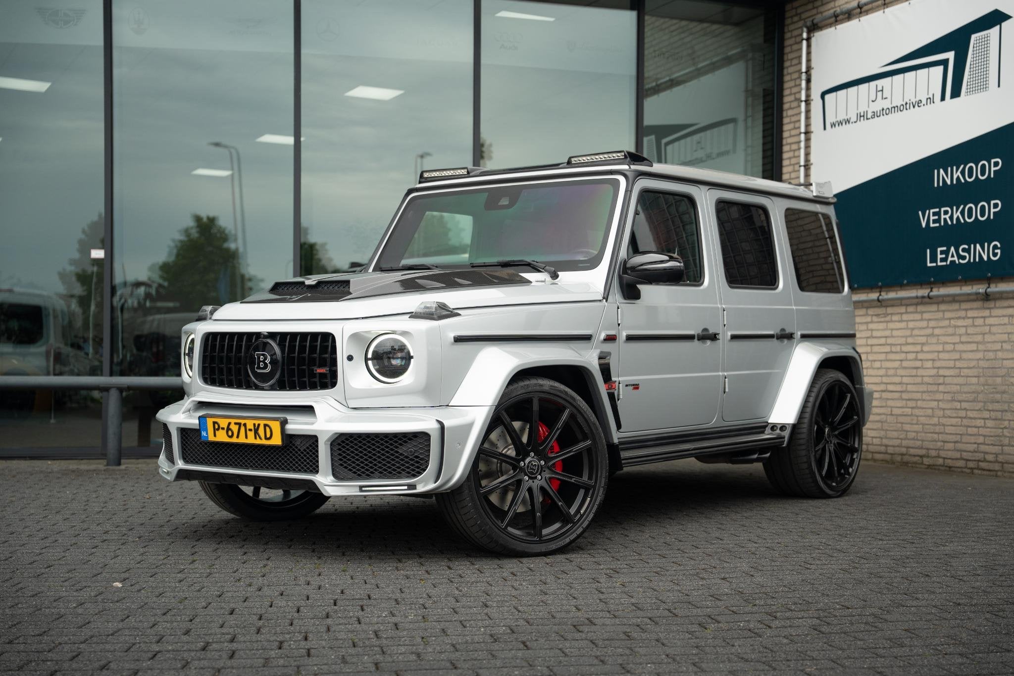 Mercedes-Benz G-klasse ORIGINAL*G700 BRABUS WIDESTAR*STERREN, Auto's, Mercedes-Benz, Automaat, 700 pk, Lichtsensor, G-Klasse