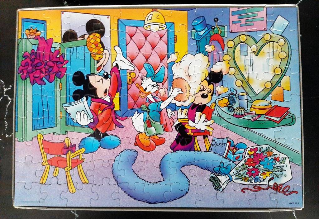 Disney kinderpuzzel, Ophalen of Verzenden, Meer dan 50 stukjes, Zo goed als nieuw, 4 tot 6 jaar