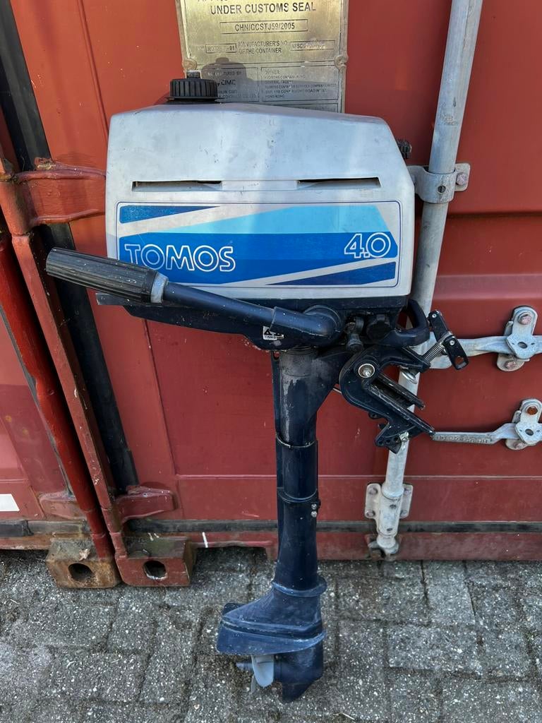 Tomos T 4 buitenboordmotor, Ophalen, Zo goed als nieuw, Motor en Techniek