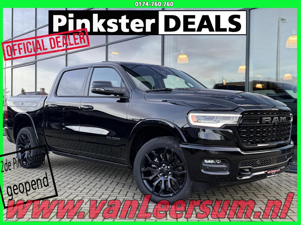 Dodge Ram 1500 Limited Night 540 PK | Bomvol | Massage stoel, Auto's, Automaat, Zwart, Lichtsensor, Zwart