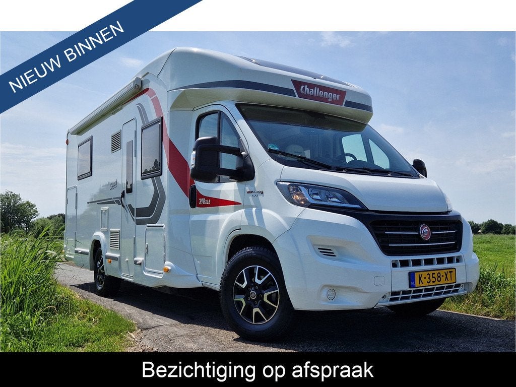 Fiat Challenger 398 XLB Special Edition * LAGE KM * GOED OND, Ringverwarming, Afzuigkap, 7 tot 8 meter, Verkoop@jospriem.nl