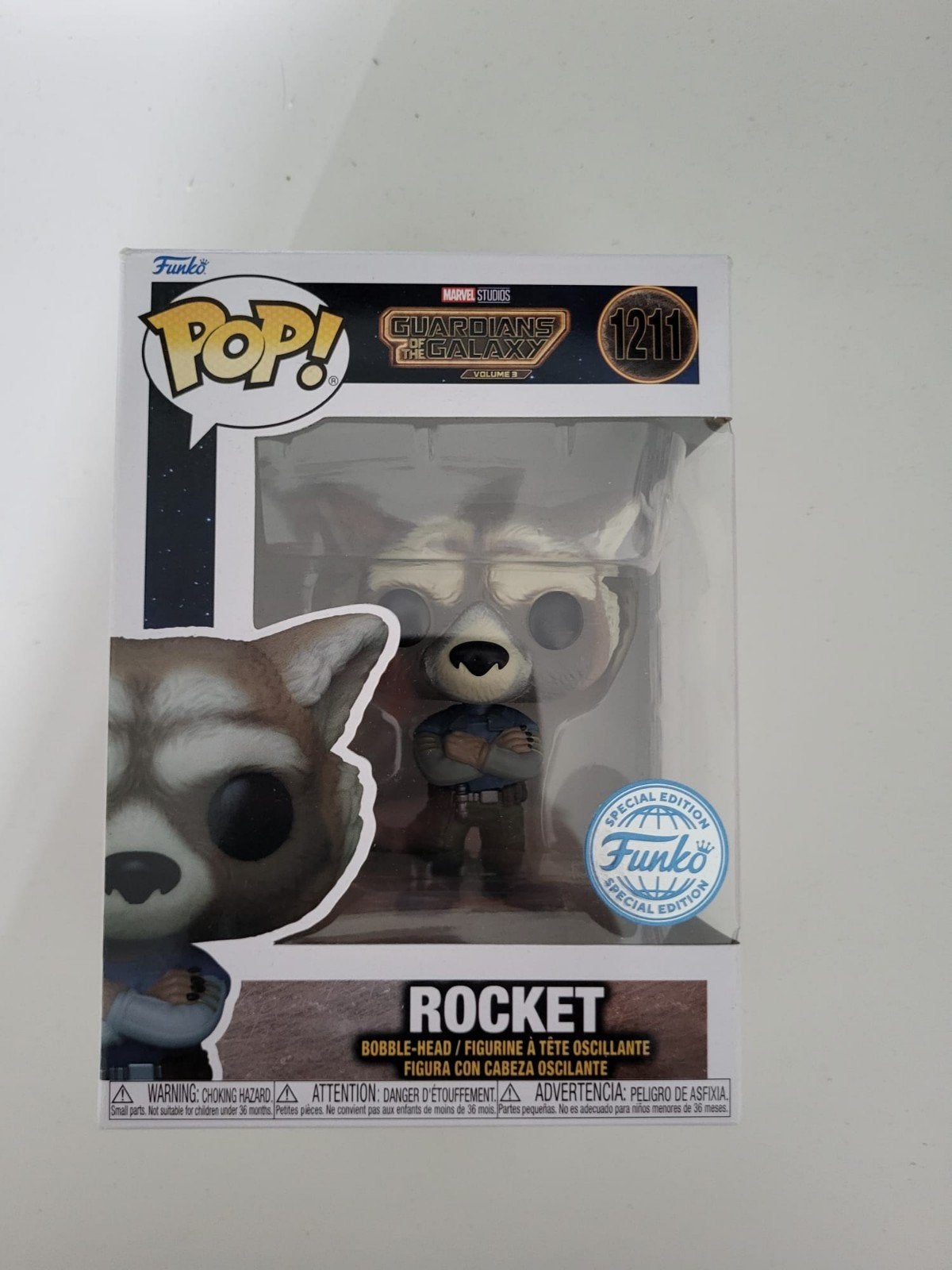Funko Pop! Rocket Guardians of the Galaxy Vol. 3 #1211 NIEUW, Ophalen of Verzenden, Nieuw