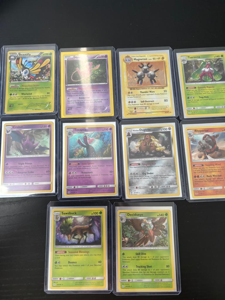 Pokémon Kaarten Holo, Ophalen of Verzenden, Zo goed als nieuw, Meerdere kaarten