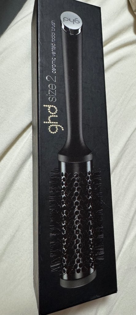 GHD Ceramic Vented Radial Brush - Maat 2, Ophalen of Verzenden, Nieuw, Kam of Borstel