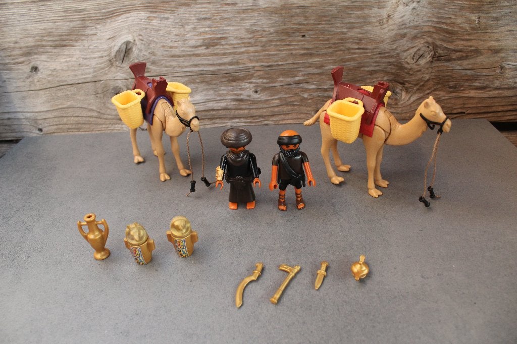 Playmobil 4247 Grafrovers met kamelen, Kinderen en Baby's, Ophalen of Verzenden, Zo goed als nieuw, Complete set