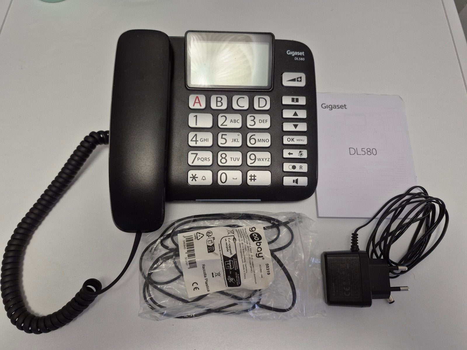 Gigaset DL580 senioren telefoon, Ophalen, Zo goed als nieuw
