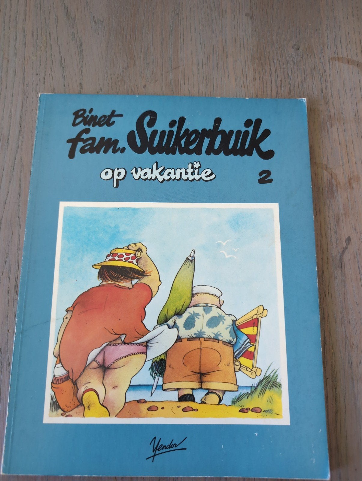 Fam. Suikerbuik op vakantie - Stripboek 2, Boeken, Eén stripboek, Ophalen of Verzenden, Gelezen, Binet