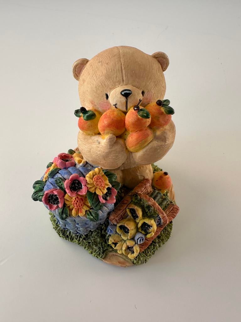 Forever Friends beeldje bloemenmand, Ophalen of Verzenden, Zo goed als nieuw, Dier