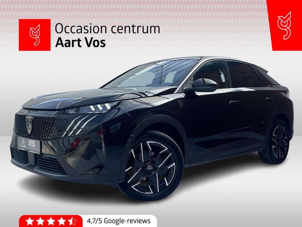 Peugeot 3008 Hybrid 145 GT | Stoel- en stuurverwarming | Ele, Auto's, 12 maanden, Gebruikt, 1199 cc, Zwart