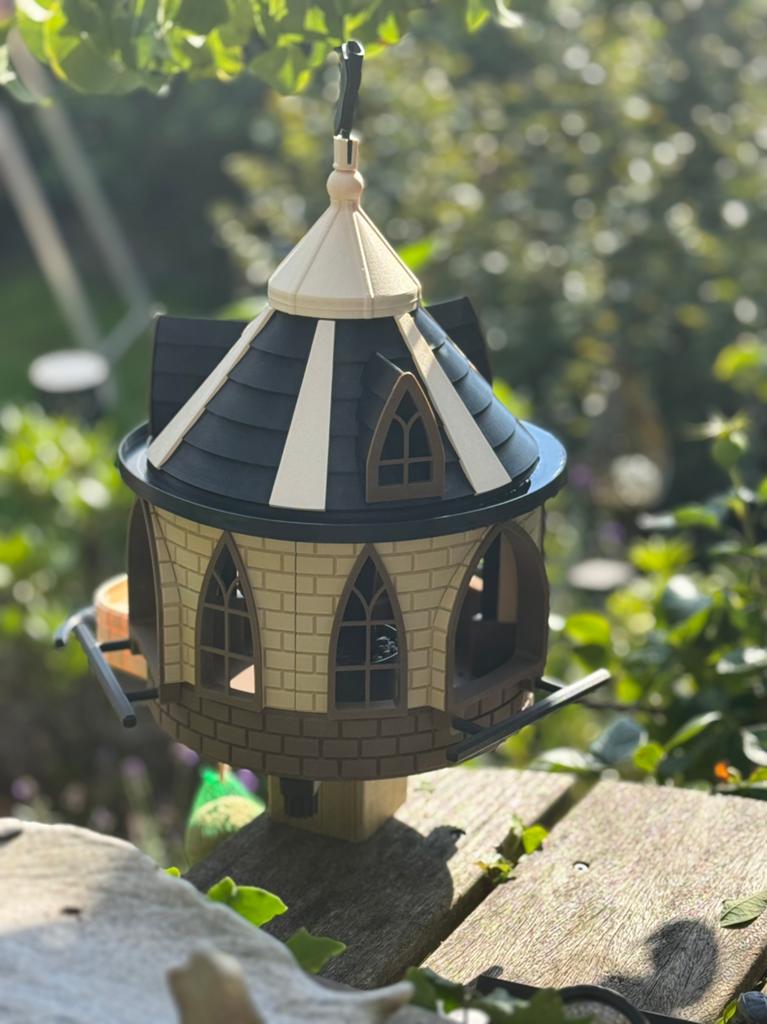 Luxe 3D geprint vogelhuisje met drinkbakje - Diverse kleuren, Ophalen of Verzenden, Nieuw