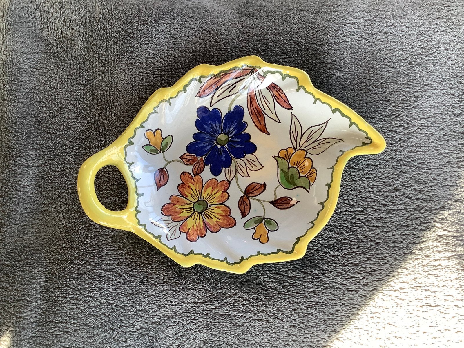 Iris Gouda Holland schaaltje, Huis en Inrichting, Woonaccessoires | Overige, Ophalen of Verzenden, Gebruikt