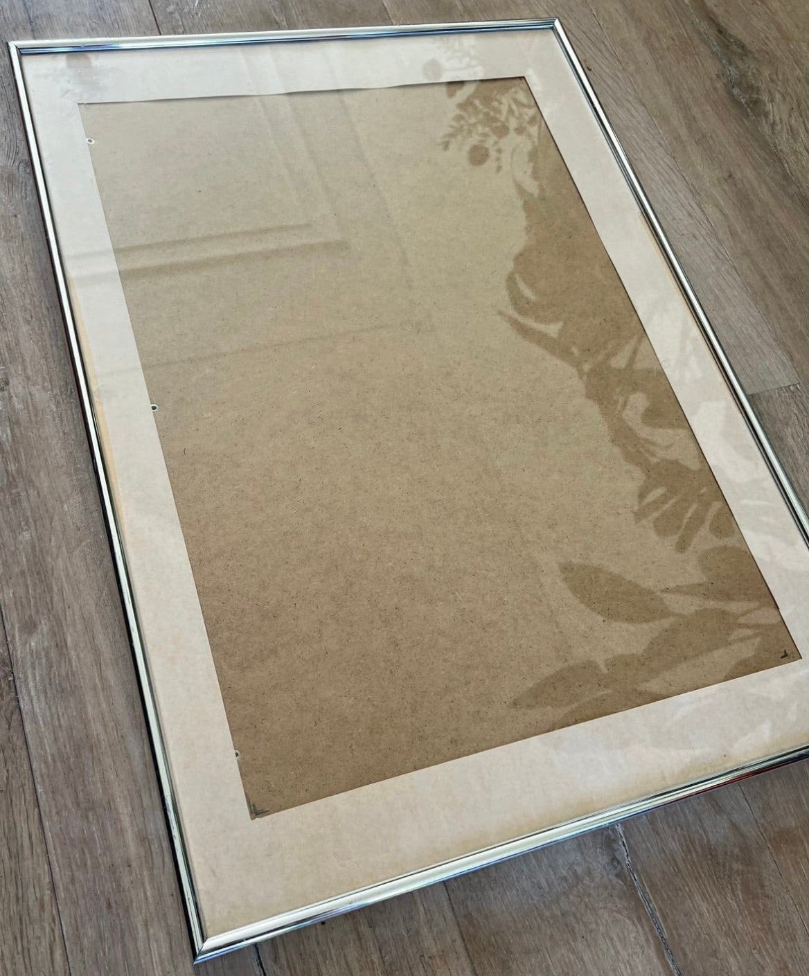 Zilver wissellijst 50 x 70 cm, Ophalen, Zo goed als nieuw